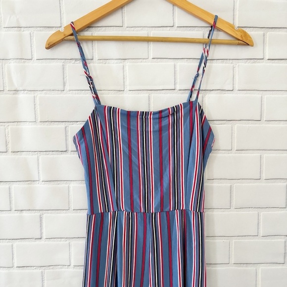 Ambiance Striped pants jumpsuit Size Small NEW - Picture 2 of 10
